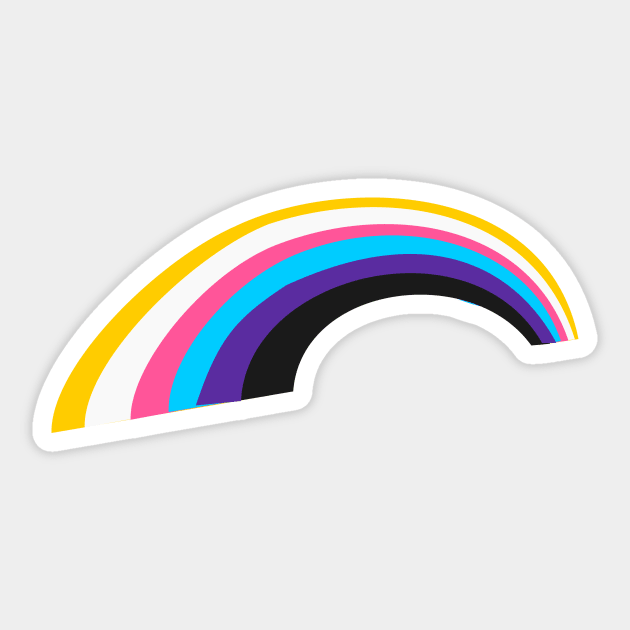 Bigender Rainbow Sticker by traditionation